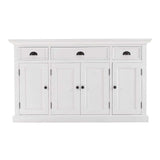 Large Modern Farmhouse White Cabinet - Homeroots - Flyclothing LLC
