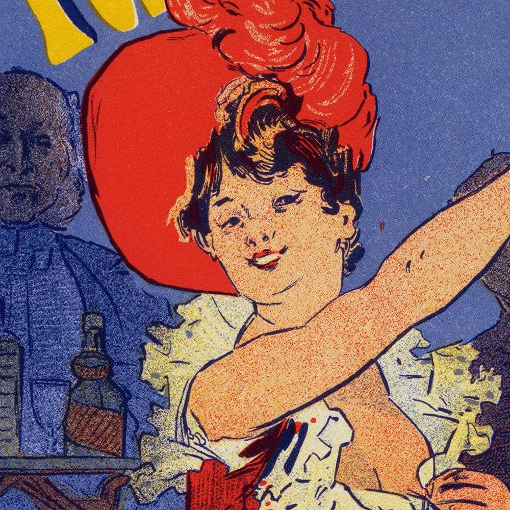 Taverne Olympia French Restaurant Unframed Print Wall Art - Homeroots - Flyclothing LLC