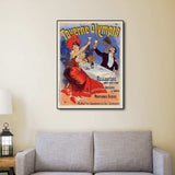 Taverne Olympia French Restaurant Unframed Print Wall Art - Homeroots - Flyclothing LLC