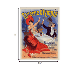 Taverne Olympia French Restaurant Unframed Print Wall Art - Homeroots - Flyclothing LLC