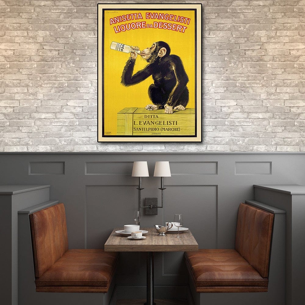 18" x 24"  Anisetta Evangelisti Italian Liquor Unframed Print Wall Art - Homeroots
