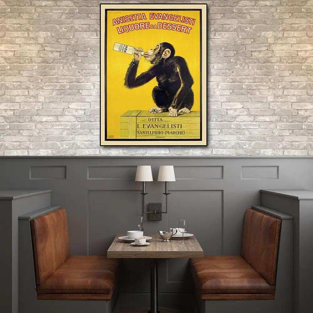 Anisetta Evangelisti Italian Liquor Unframed Print Wall Art - Homeroots - Flyclothing LLC