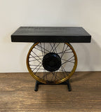 22" Black Solid Wood End Table - Homeroots - Flyclothing LLC