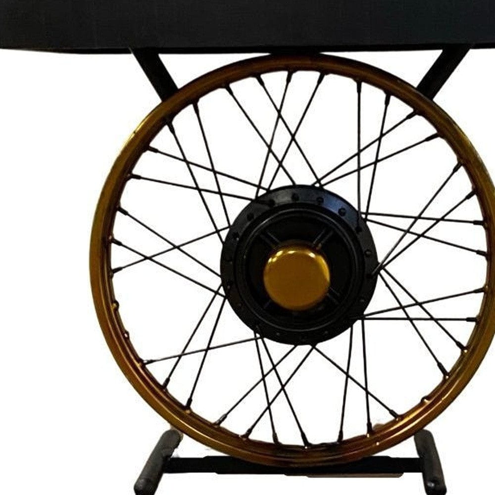 22" Black Solid Wood End Table - Homeroots - Flyclothing LLC