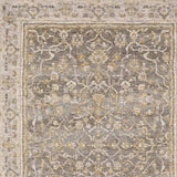 6' X 9' Beige Grey Machine Woven Oriental Indoor Arean Rug - Homeroots - Flyclothing LLC