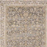 3' X 5' Beige Grey Machine Woven Oriental Indoor Arean Rug - Homeroots - Flyclothing LLC