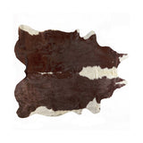 6' X 7' Brown And White Natural Cowhide Area Rug - Homeroots - Flyclothing LLC