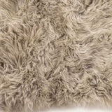2' X 3' Taupe Sheepskin Area Rug - Homeroots - Flyclothing LLC