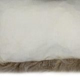 Set of Two 12" X 20" Taupe Sheepskin Lumbar Throw Pillows - Homeroots - Flyclothing LLC