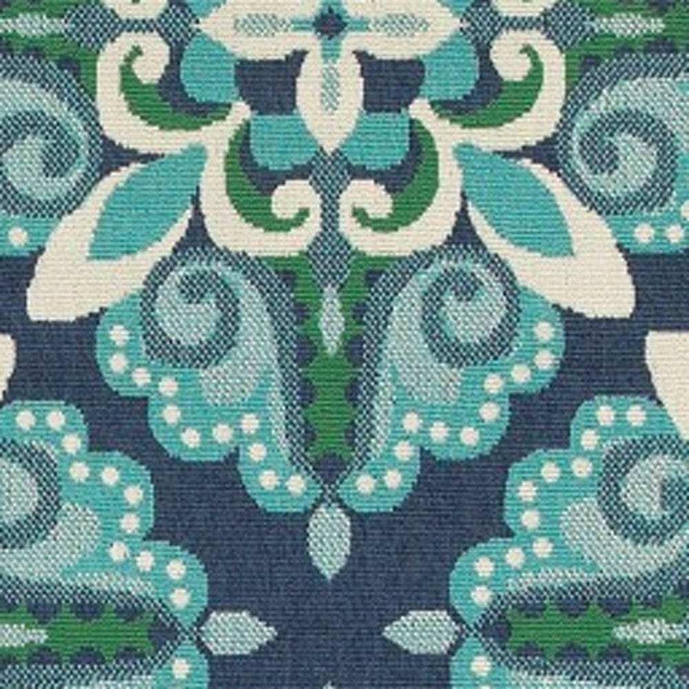 2' X 8' Blue and Green Indoor Outdoor Area Rug - Homeroots - Flyclothing LLC