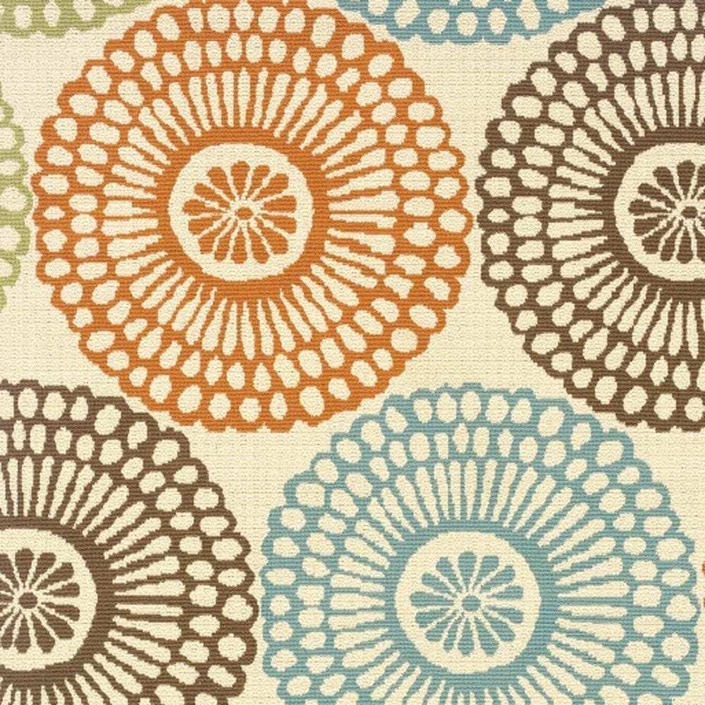 4' X 6' Beige Indoor Outdoor Area Rug - Homeroots - Flyclothing LLC