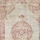 10' X 13' Ivory And Pink Medallion Area Rug - Homeroots - Flyclothing LLC