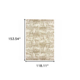 10' X 13' Taupe Dhurrie Area Rug - Homeroots - Flyclothing LLC