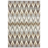 2' X 3' Gray Shag Power Loom Area Rug - Homeroots - Flyclothing LLC