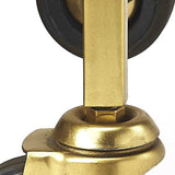 Polished Gold Bar Cart - Homeroots - Flyclothing LLC