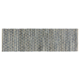 3' X 8' Blue And Gray Ogee Runner Rug - Homeroots - Flyclothing LLC