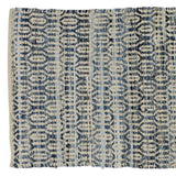 3' X 8' Blue And Gray Ogee Runner Rug - Homeroots - Flyclothing LLC