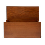 15" Brown Manufactured Wood Backless Bar Chair - Homeroots - Flyclothing LLC