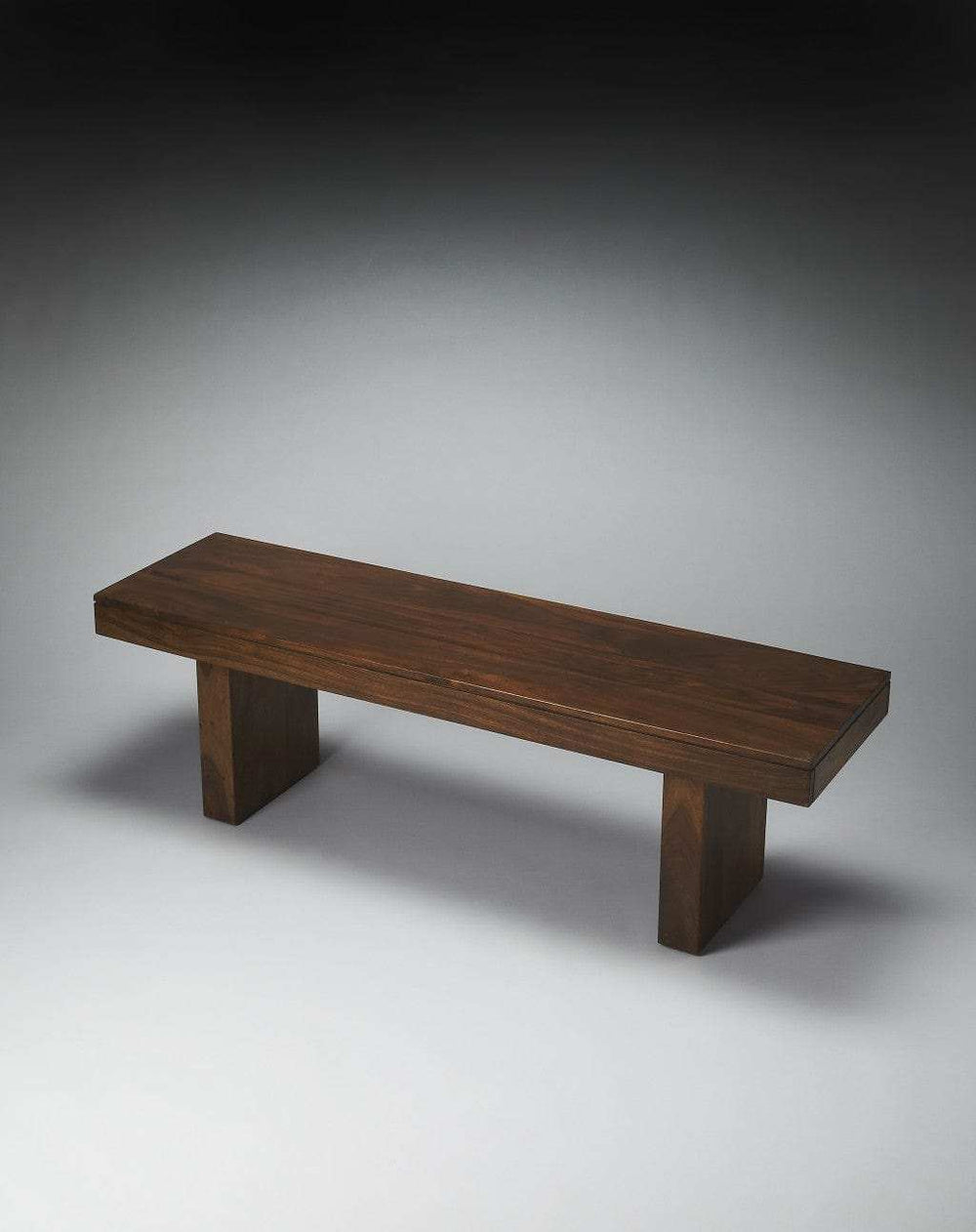 Modern Chunky Solid Wood Bench - Homeroots - Flyclothing LLC