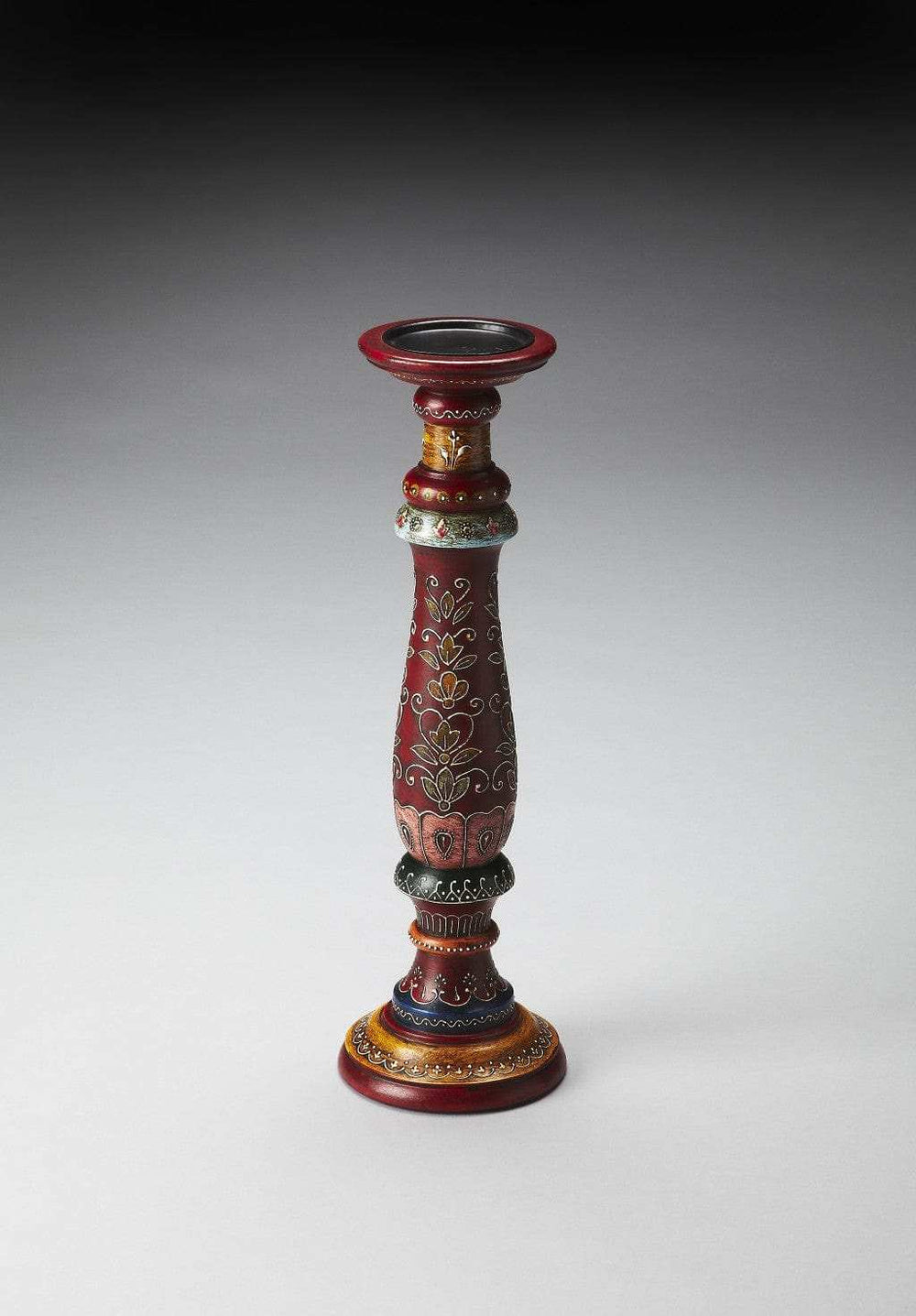 Hand Painted Candle Holder - Homeroots - Flyclothing LLC