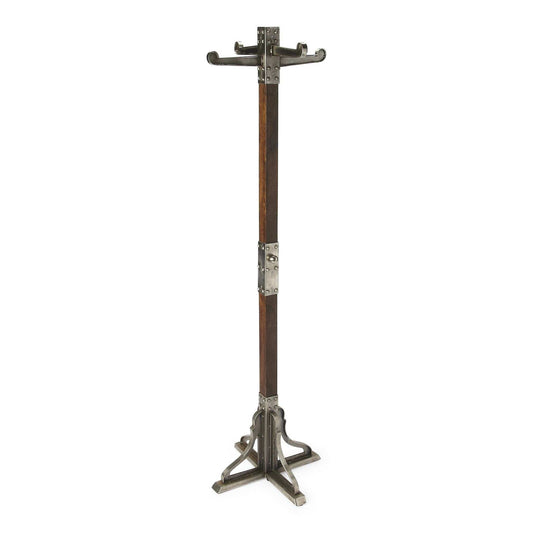 Industrial Chic Vintage Style Coat Rack - Homeroots - Flyclothing LLC