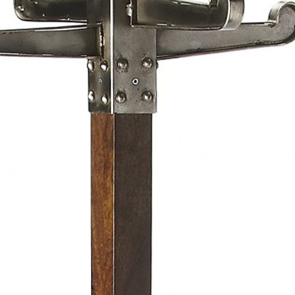 Industrial Chic Vintage Style Coat Rack - Homeroots - Flyclothing LLC