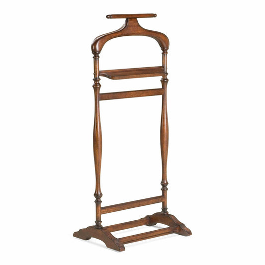 Judson Plantation Cherry Valet Stand - Homeroots - Flyclothing LLC