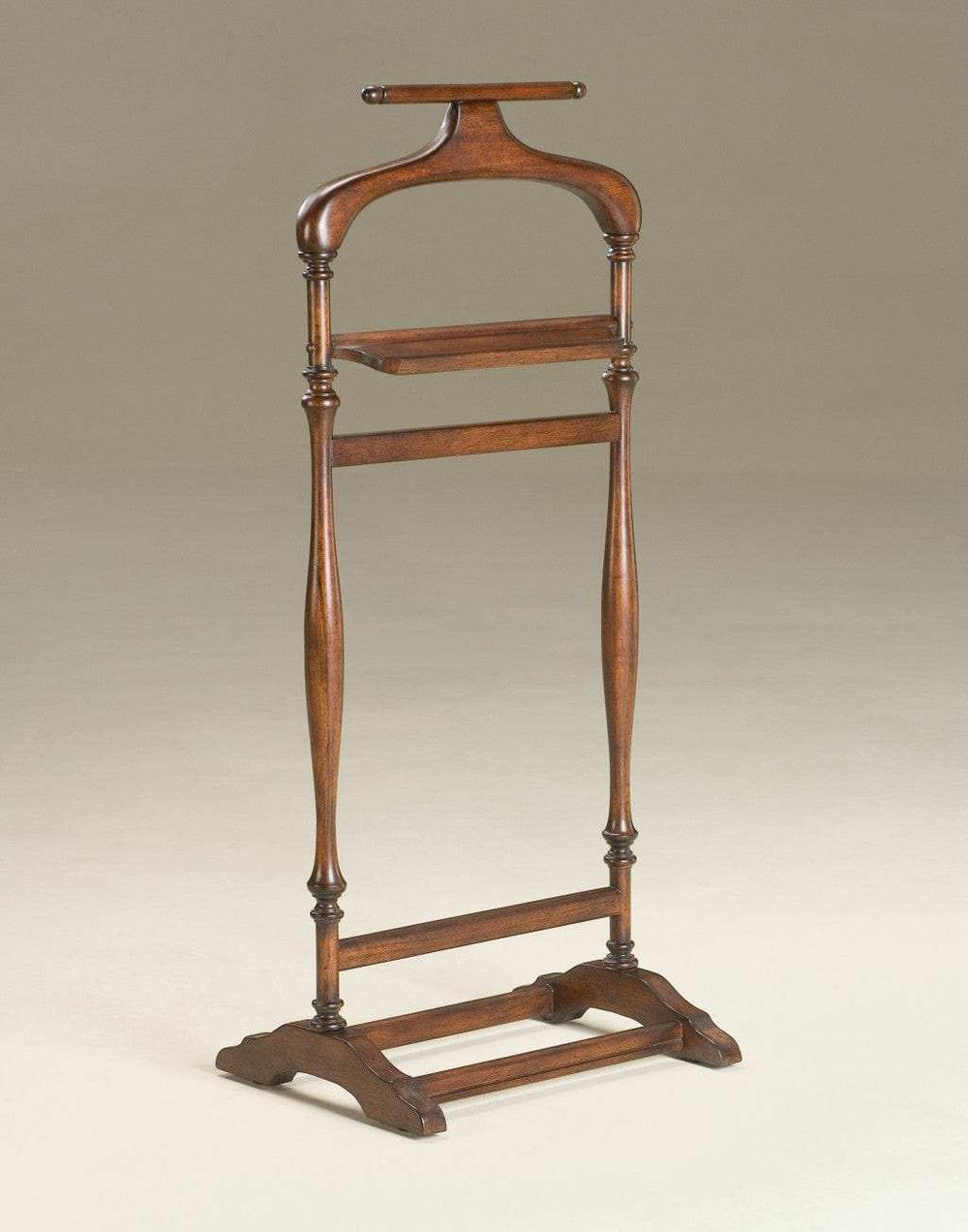Judson Plantation Cherry Valet Stand - Homeroots - Flyclothing LLC