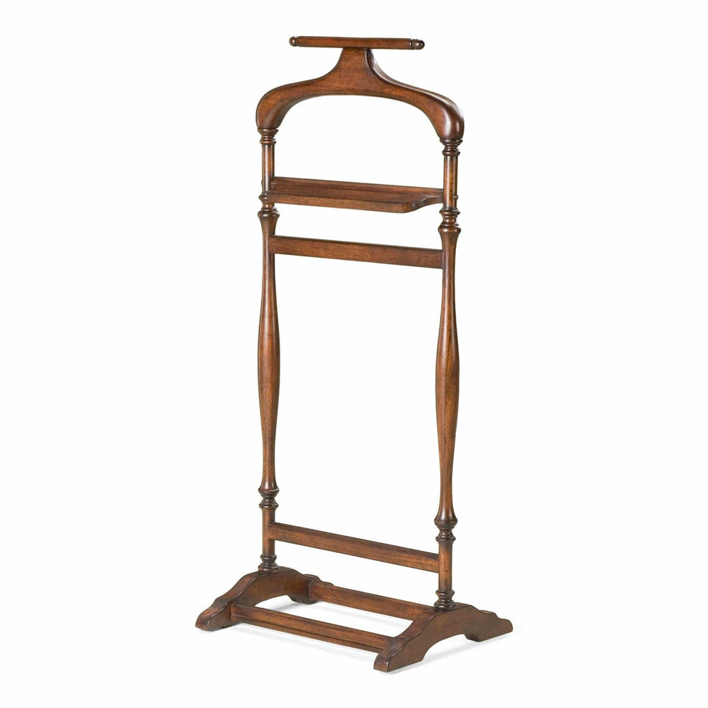 Judson Plantation Cherry Valet Stand - Homeroots - Flyclothing LLC