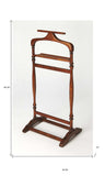 Judson Olive Ash Burl Valet Stand - Homeroots - Flyclothing LLC