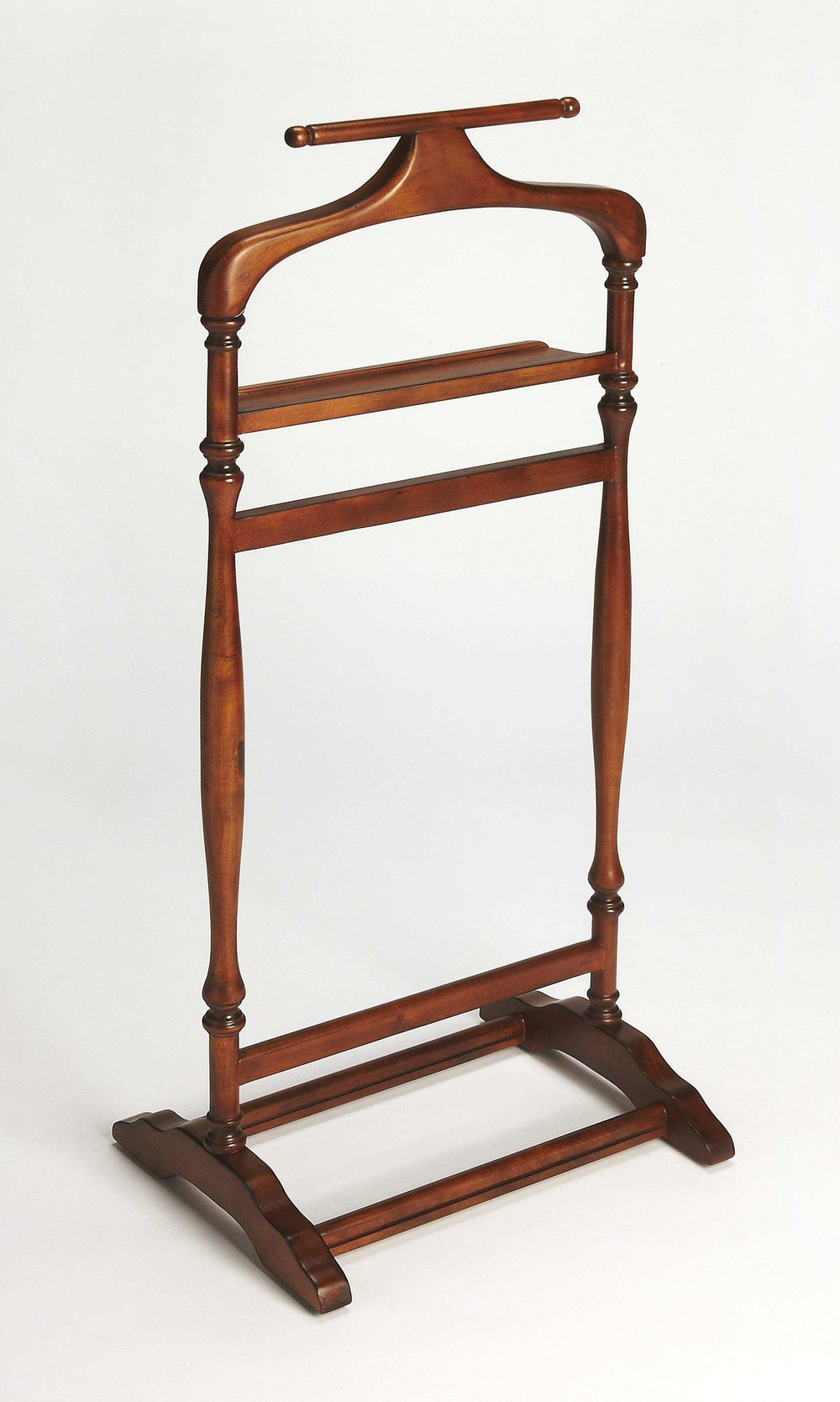 Judson Olive Ash Burl Valet Stand - Homeroots - Flyclothing LLC