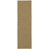 2' X 8' Tan Indoor Outdoor Area Rug - Homeroots - Flyclothing LLC