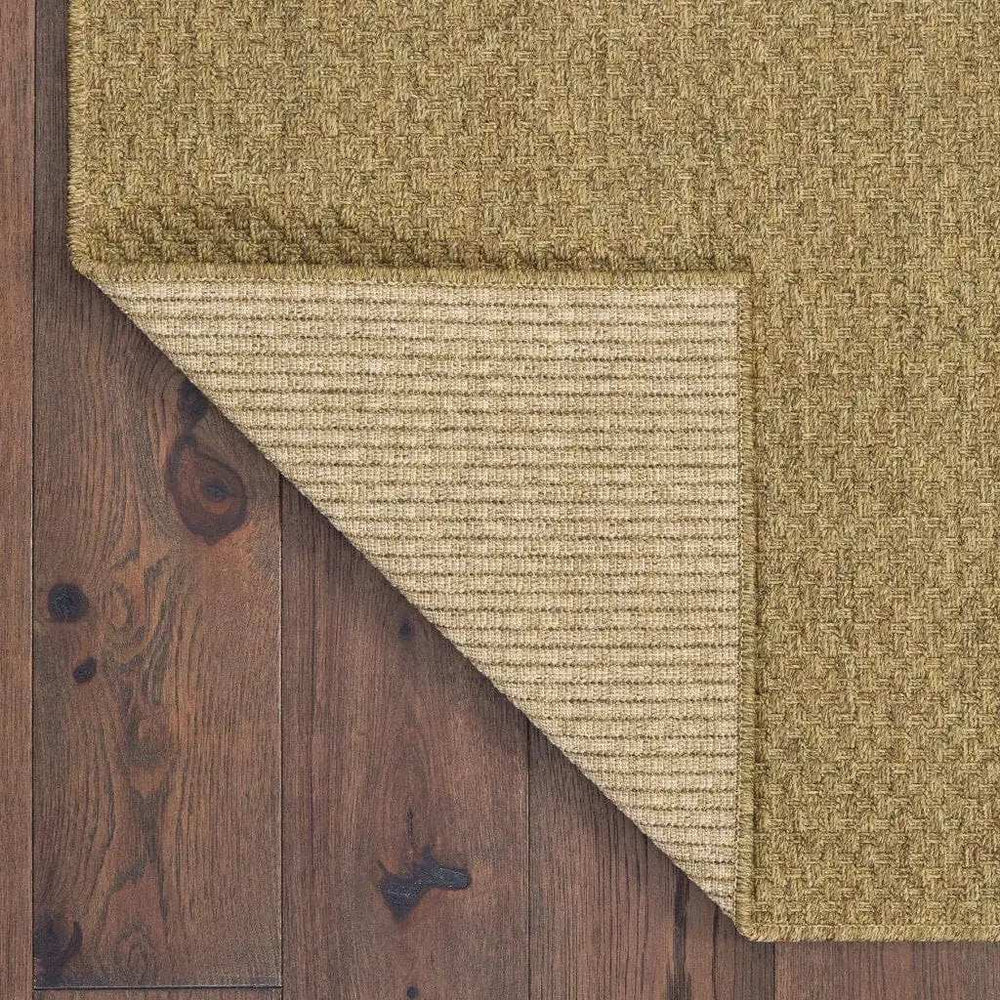 2' X 8' Tan Indoor Outdoor Area Rug - Homeroots - Flyclothing LLC