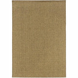 2' X 4' Tan Indoor Outdoor Area Rug - Homeroots - Flyclothing LLC
