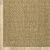 8' X 11' Tan Indoor Outdoor Area Rug - Homeroots - Flyclothing LLC