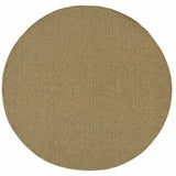 8' X 8' Tan Indoor Outdoor Area Rug - Homeroots - Flyclothing LLC