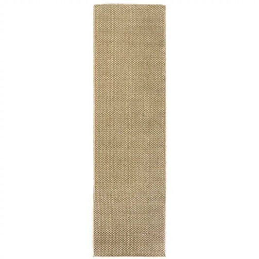 2' X 8' Beige Indoor Outdoor Area Rug - Homeroots - Flyclothing LLC