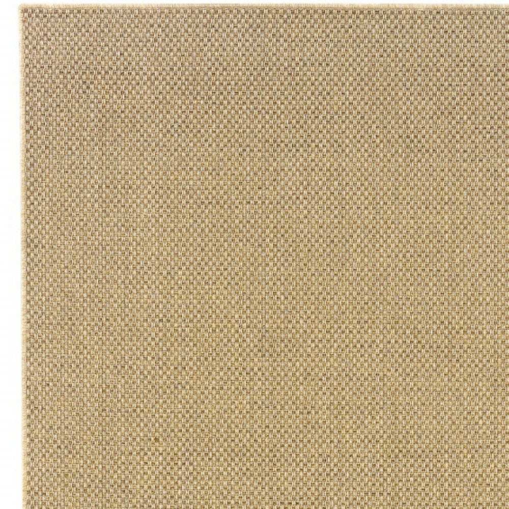 2' X 4' Beige Indoor Outdoor Area Rug - Homeroots - Flyclothing LLC