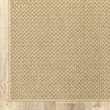 8' X 11' Beige Indoor Outdoor Area Rug - Homeroots - Flyclothing LLC