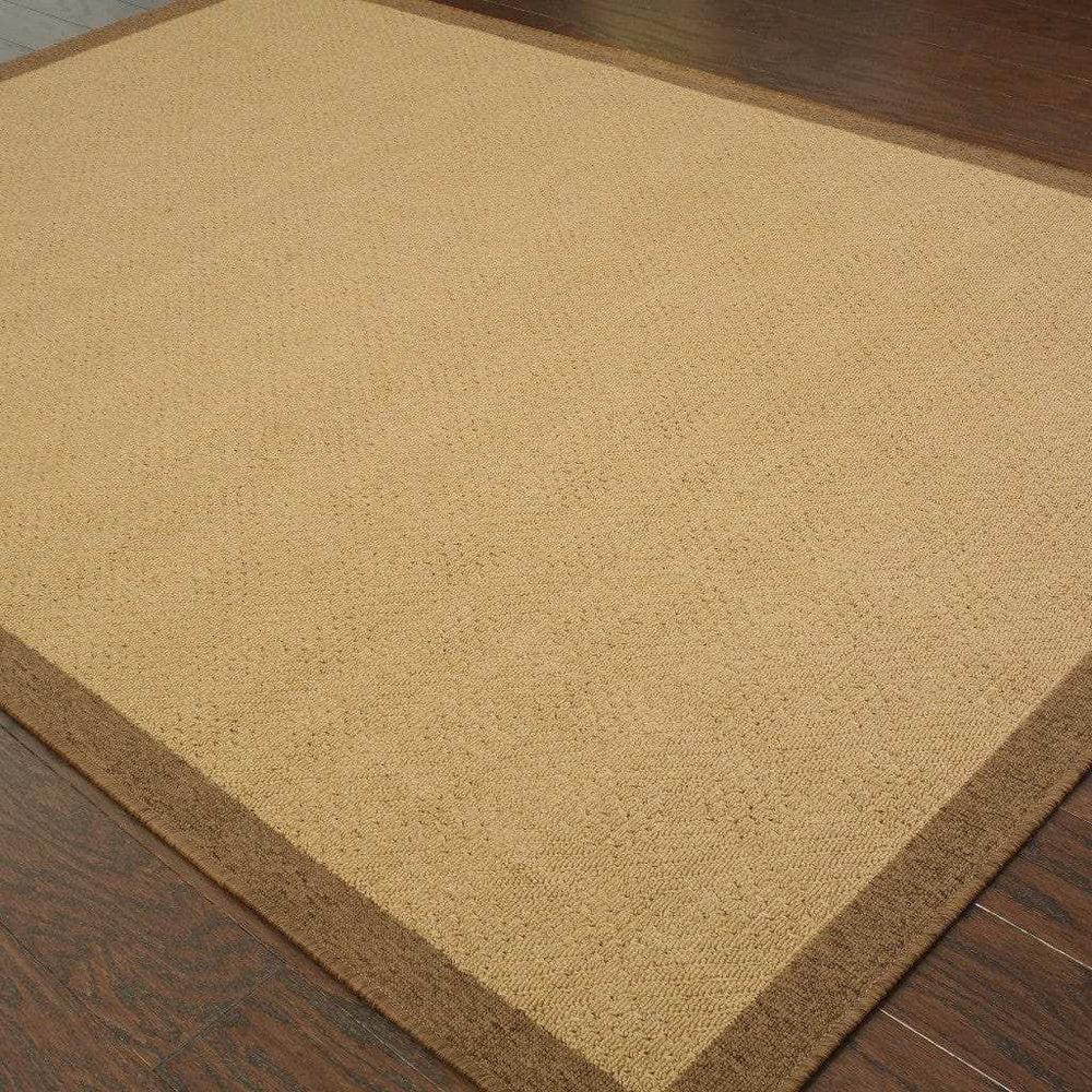 Beige Indoor Outdoor Area Rug - Homeroots - Flyclothing LLC