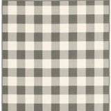 4' X 6' Gray and Ivory Indoor Outdoor Area Rug - Homeroots - Flyclothing LLC