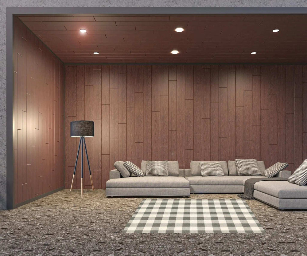 5' X 8' Gray and Ivory Indoor Outdoor Area Rug - Homeroots - Flyclothing LLC