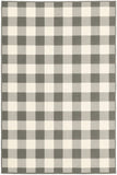 Gray and Ivory Indoor Outdoor Area Rug - Homeroots - Flyclothing LLC