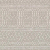 7' X 9' Gray and Ivory Indoor Outdoor Area Rug - Homeroots - Flyclothing LLC