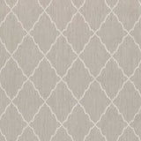 3' X 5' Gray and Ivory Indoor Outdoor Area Rug - Homeroots - Flyclothing LLC