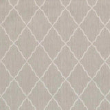 10' X 13' Gray and Ivory Indoor Outdoor Area Rug - Homeroots - Flyclothing LLC