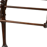 Deep Cherry Vintage Blanket Stand - Homeroots - Flyclothing LLC