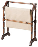Vintage Deep Cherry Blanket Stand - Homeroots - Flyclothing LLC