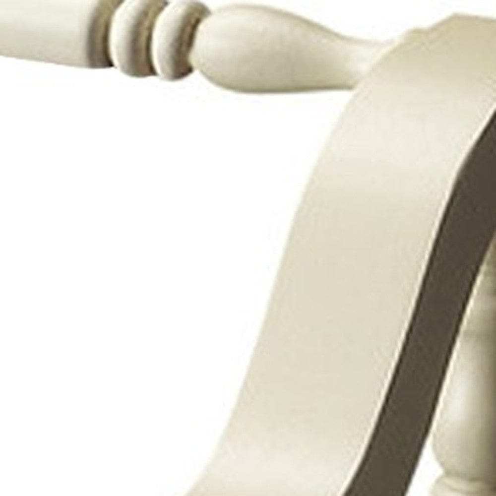 Vintage Cottage White Blanket Stand - Homeroots - Flyclothing LLC