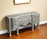 Victoria Black Bone Inlay Buffet - Homeroots - Flyclothing LLC